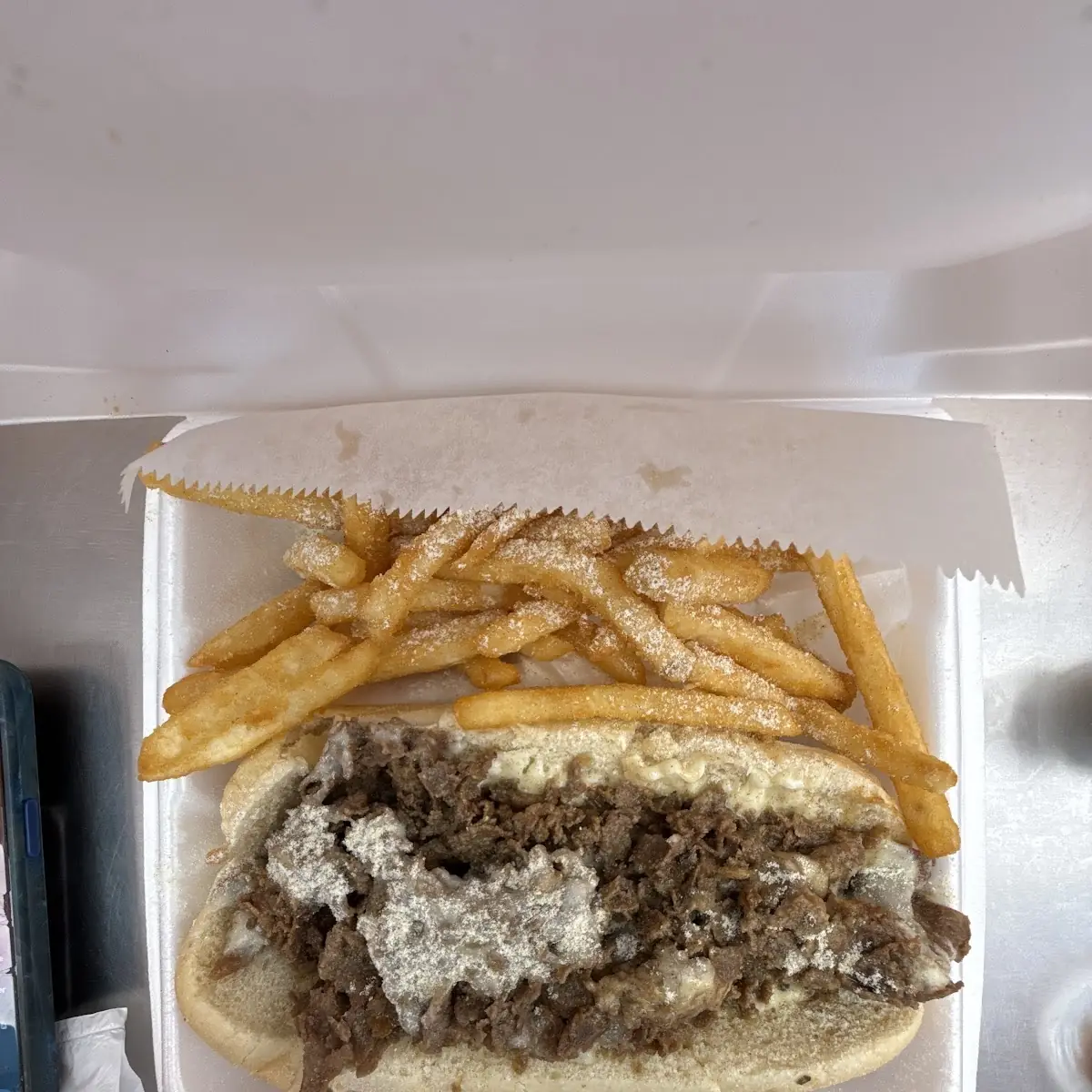 Philly Cheese Steak Sandwich
