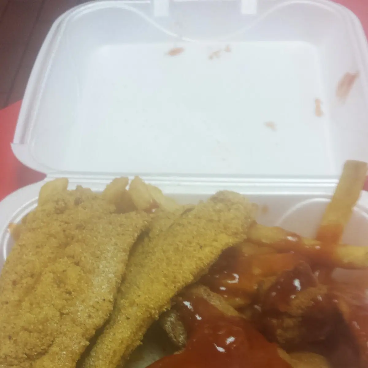 Wing and Catfish Dinner