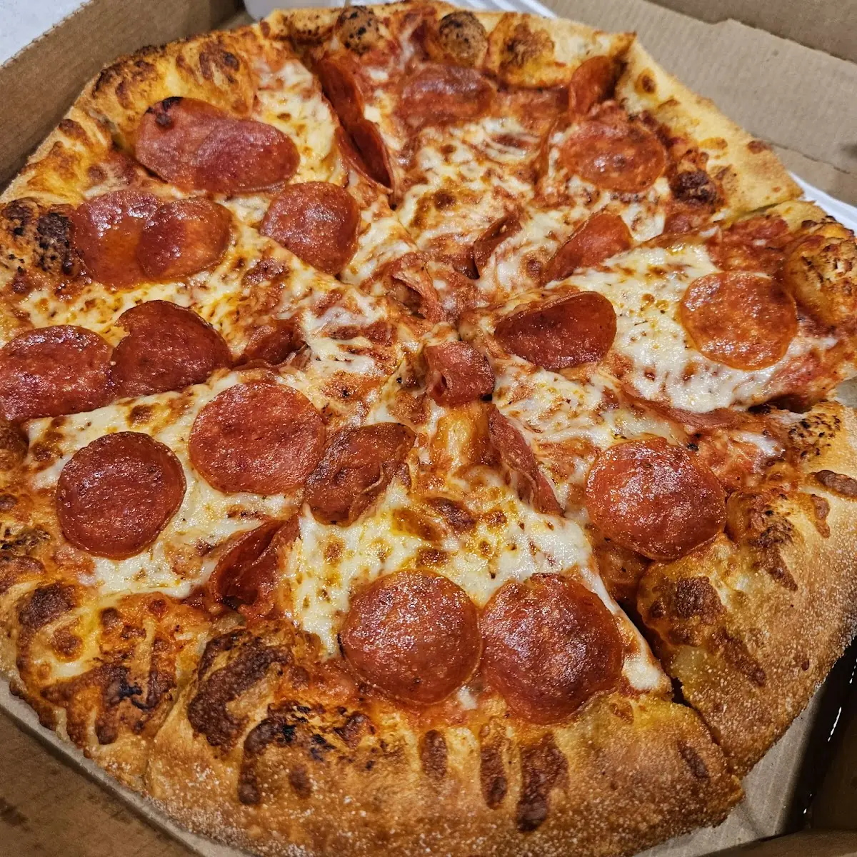 Triple Pepperoni Pizza