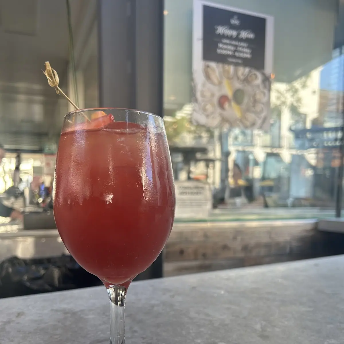Strawberry Lychee Martini