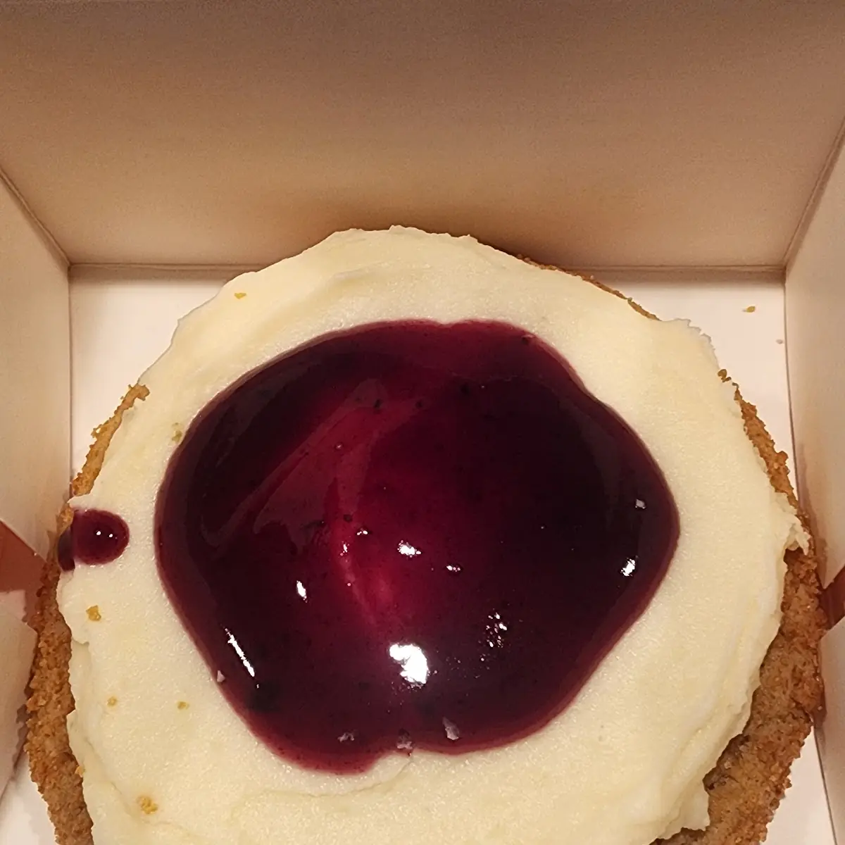 Blueberry Cheesecake w Out Blueberries