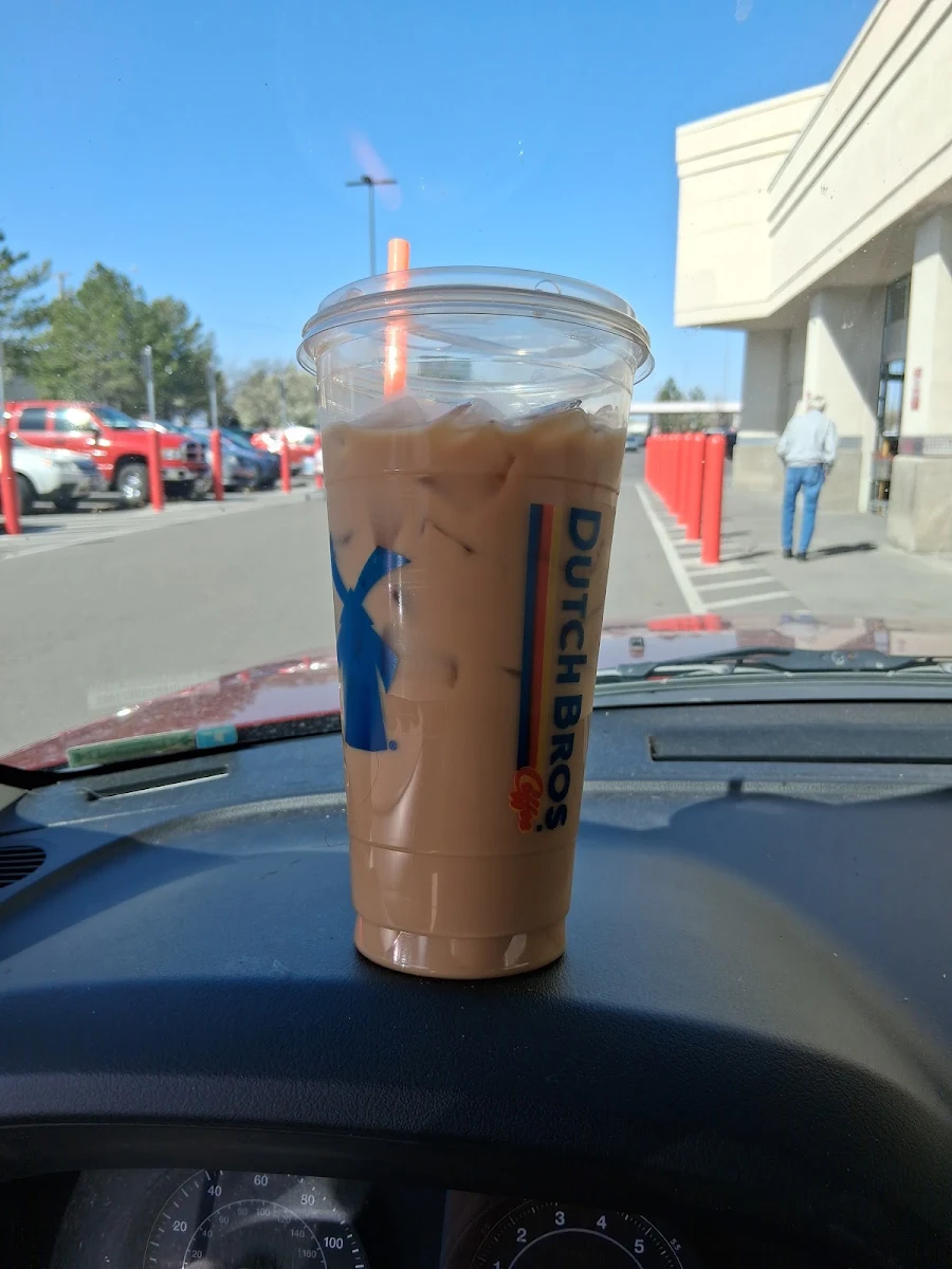 Soft Top with Caramel and White Chocolate Drizzle