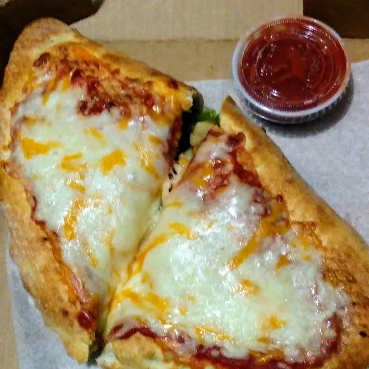 Calzone with Veggies