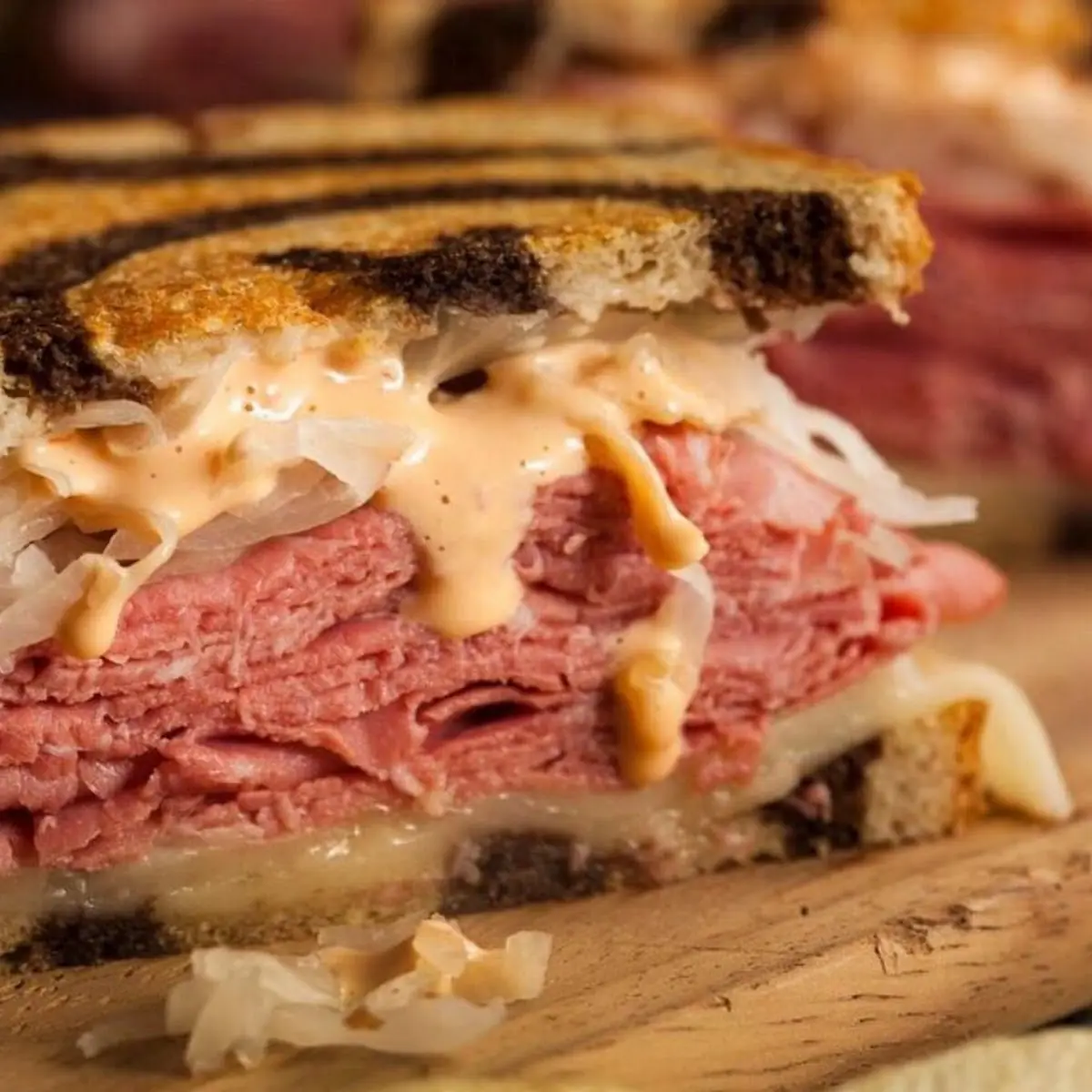 Cold Corned Beef on Rye