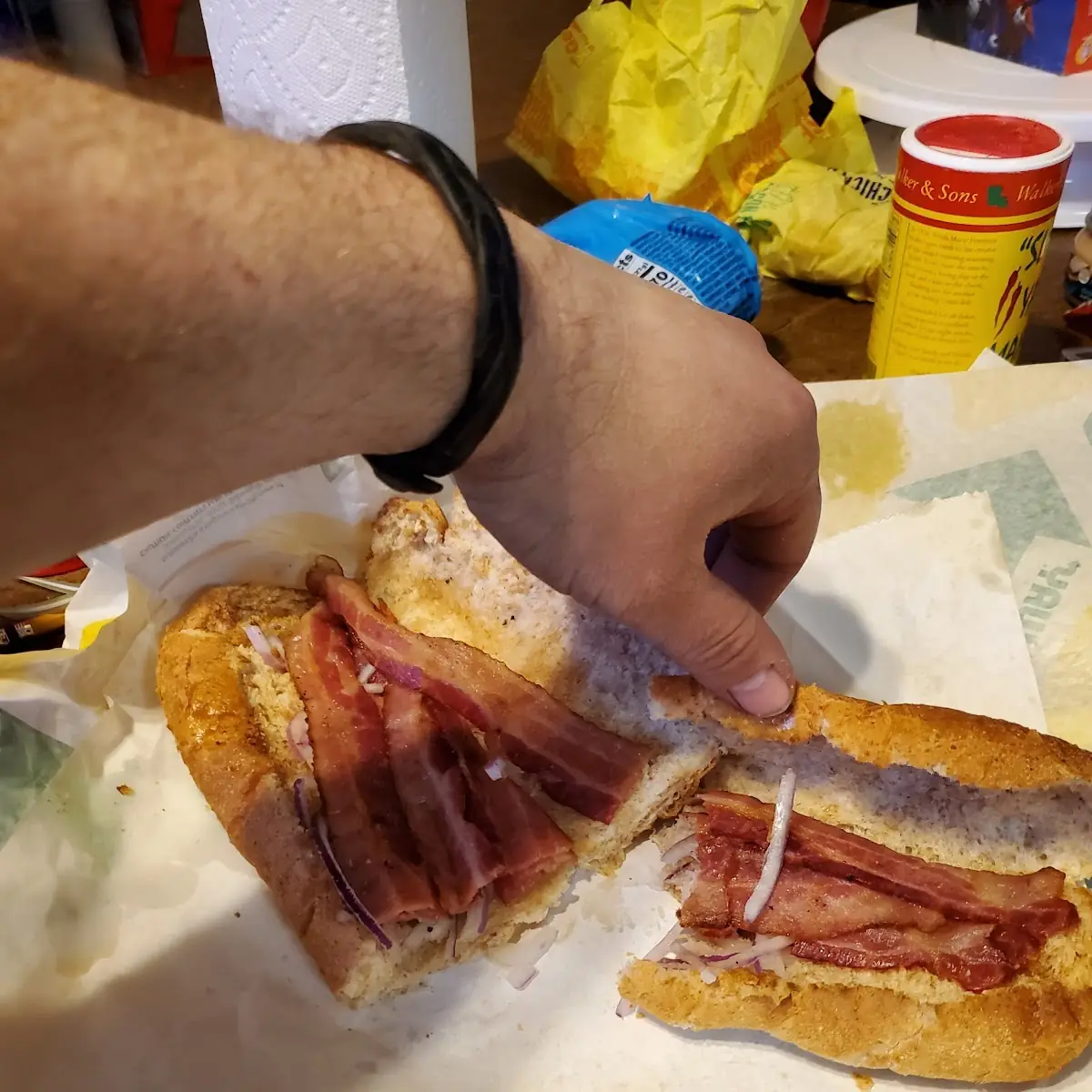 Black Forest Ham Egg & Cheese