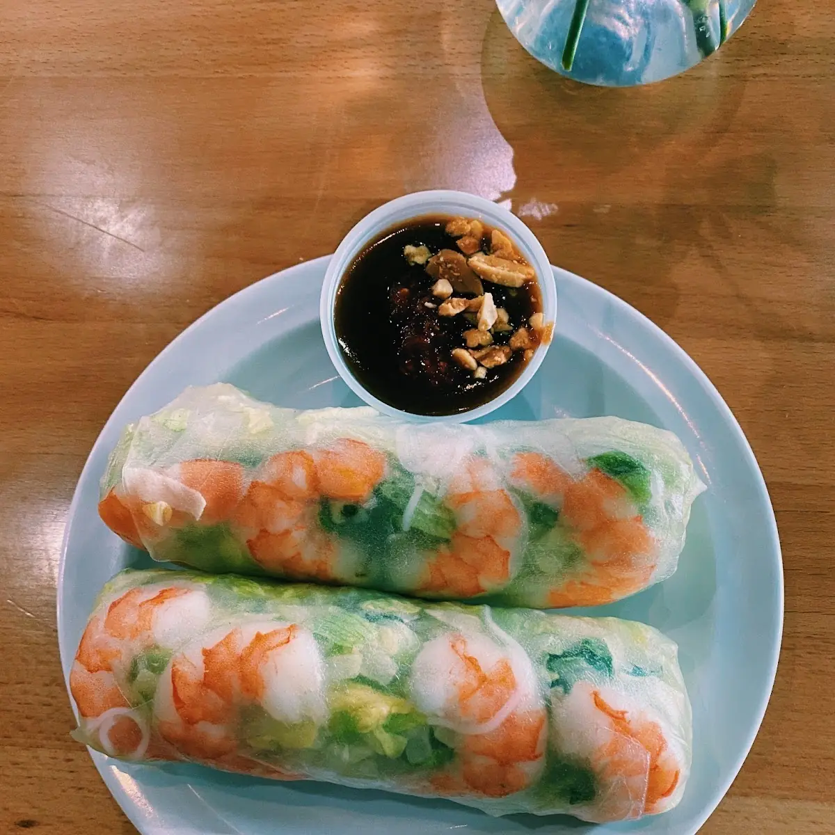 Fresh Shrimp and Vegetable Spring Rolls