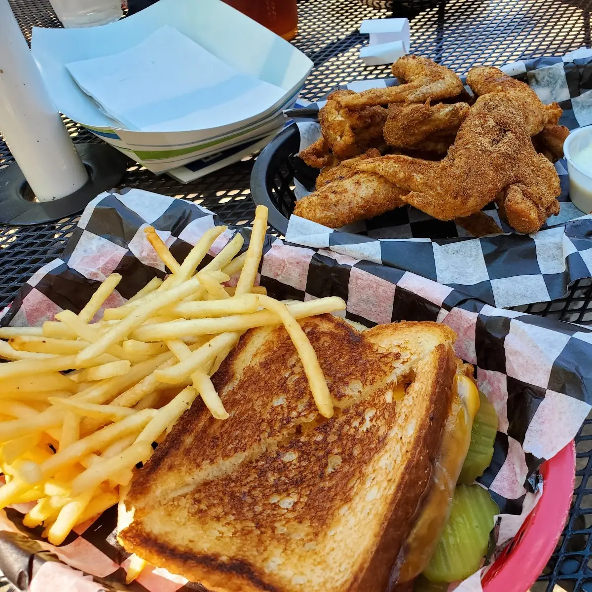 Four Cheese Grilled Cheese