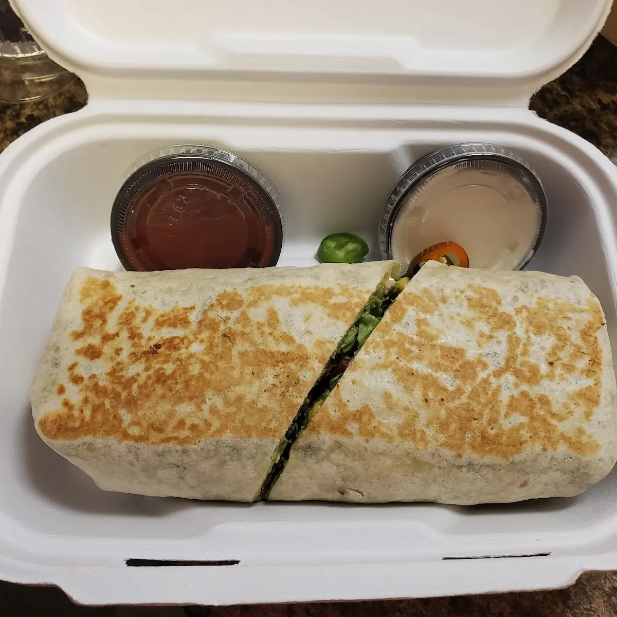 Tex Mex Chicken Wrap