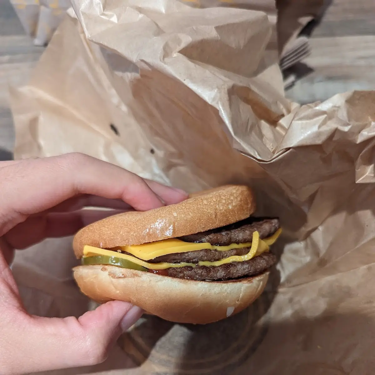 Triple Cheeseburger