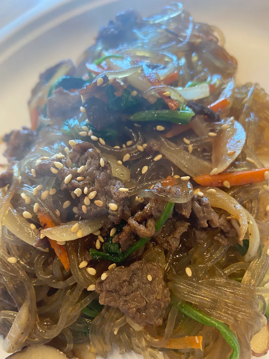 Beef and Vegetable Japchae