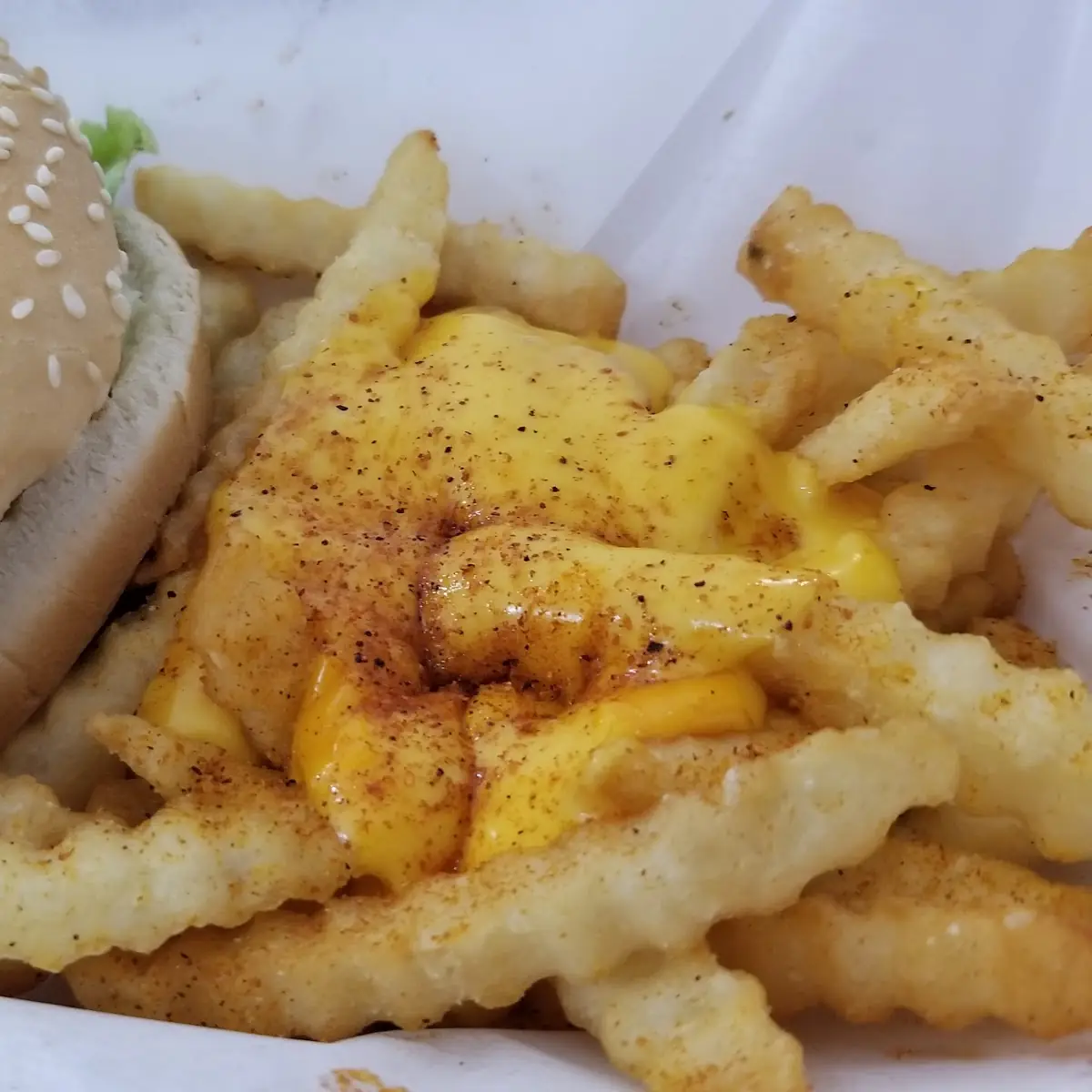 Cheeseburger Combo with Cheese Fries