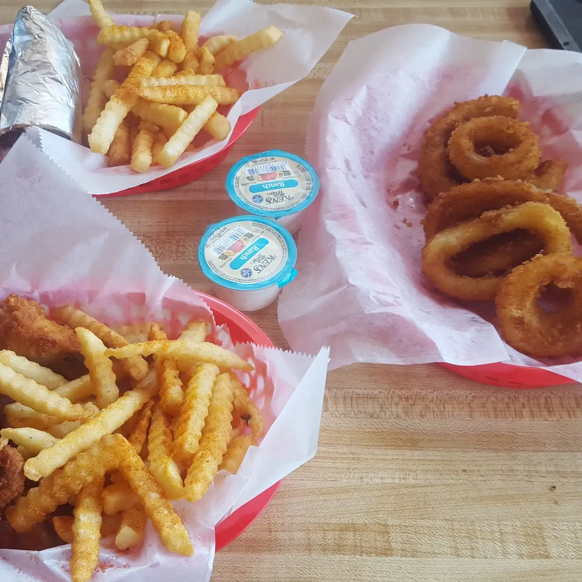 Chicken Wings and Gyro