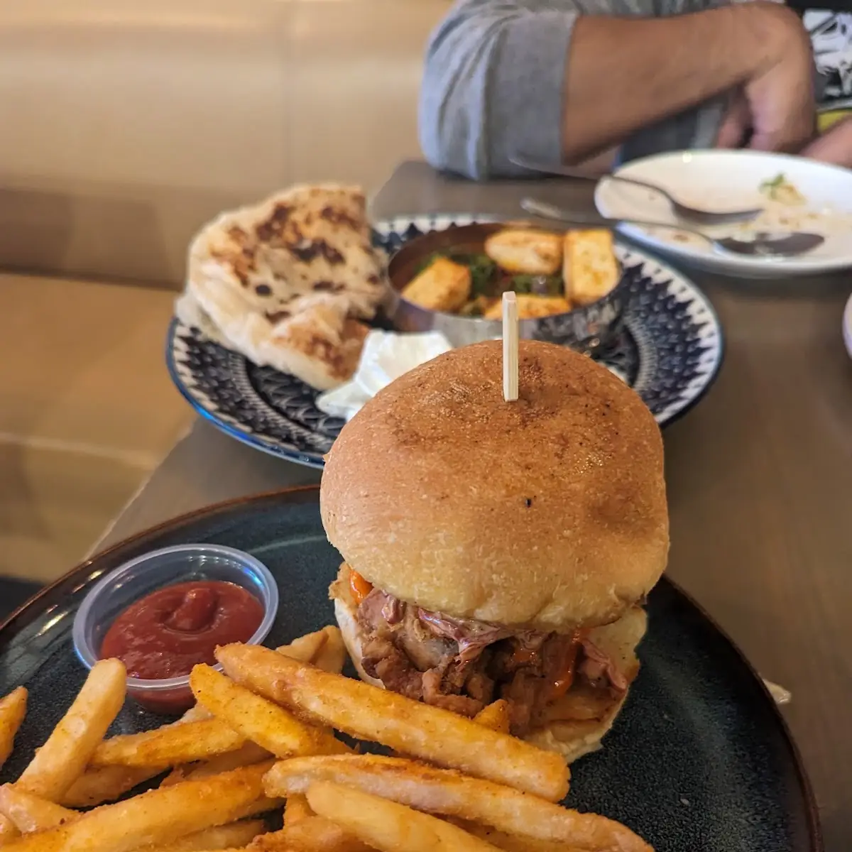 Butter Chicken Burger
