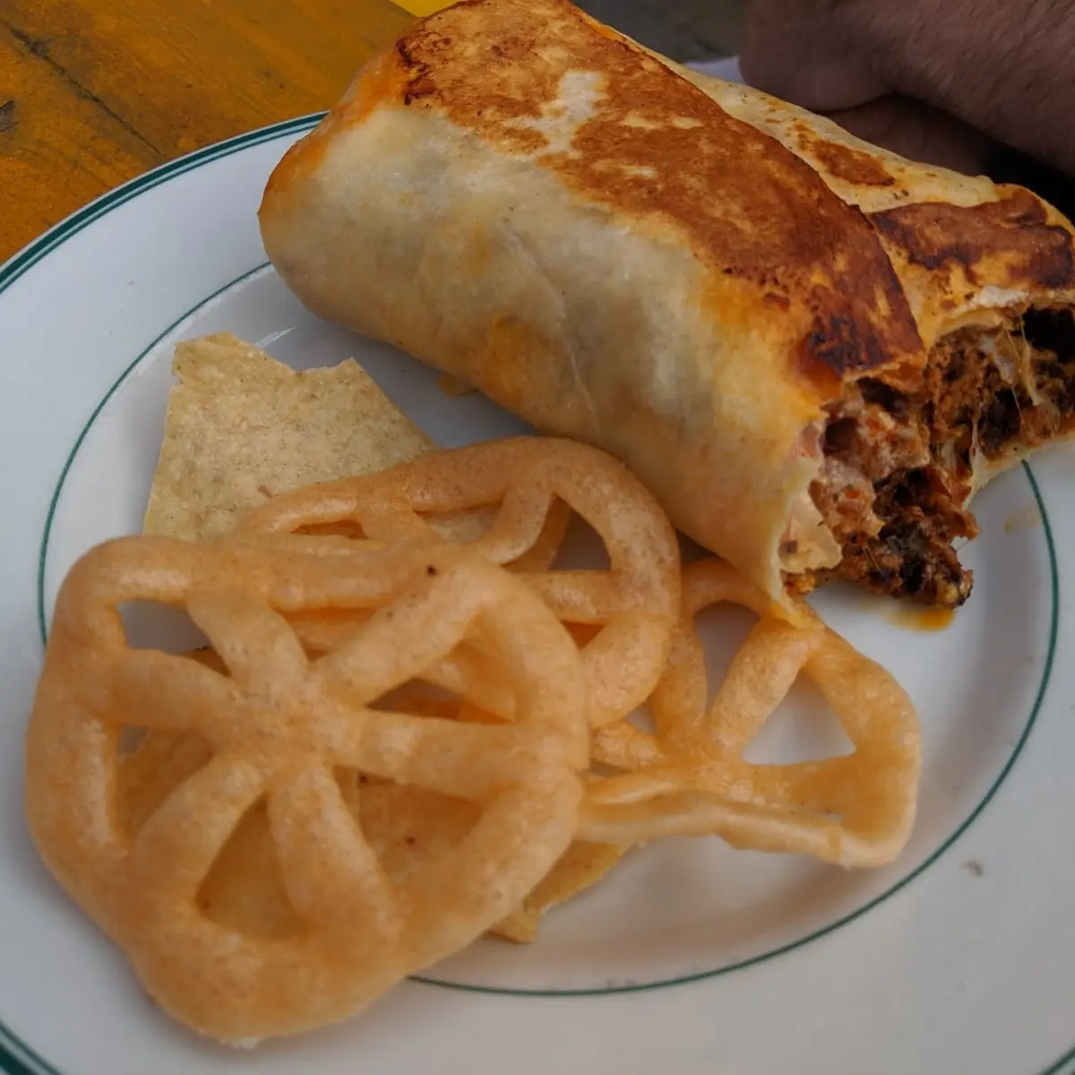 Medium Chorizo Burrito