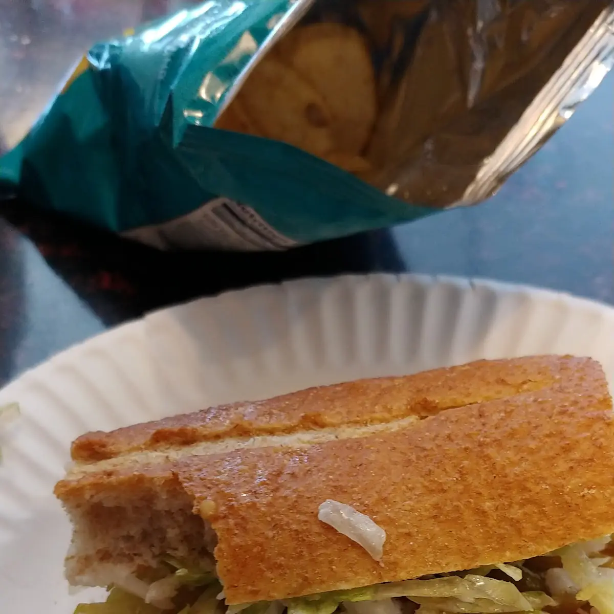 Turkey and Cheese Sub on Wheat