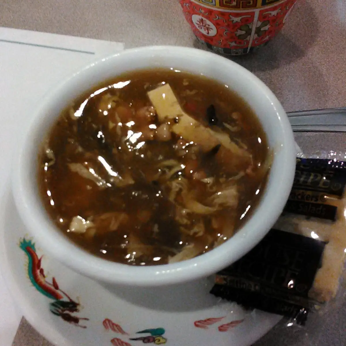 Seafood Tofu Vegetable Soup (Large)