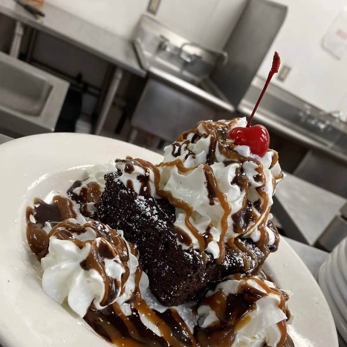 Brownie Sundae