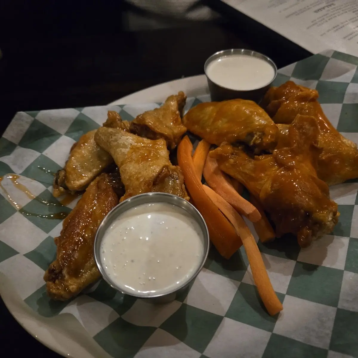 Buffalo Wings Half & Half Sauces