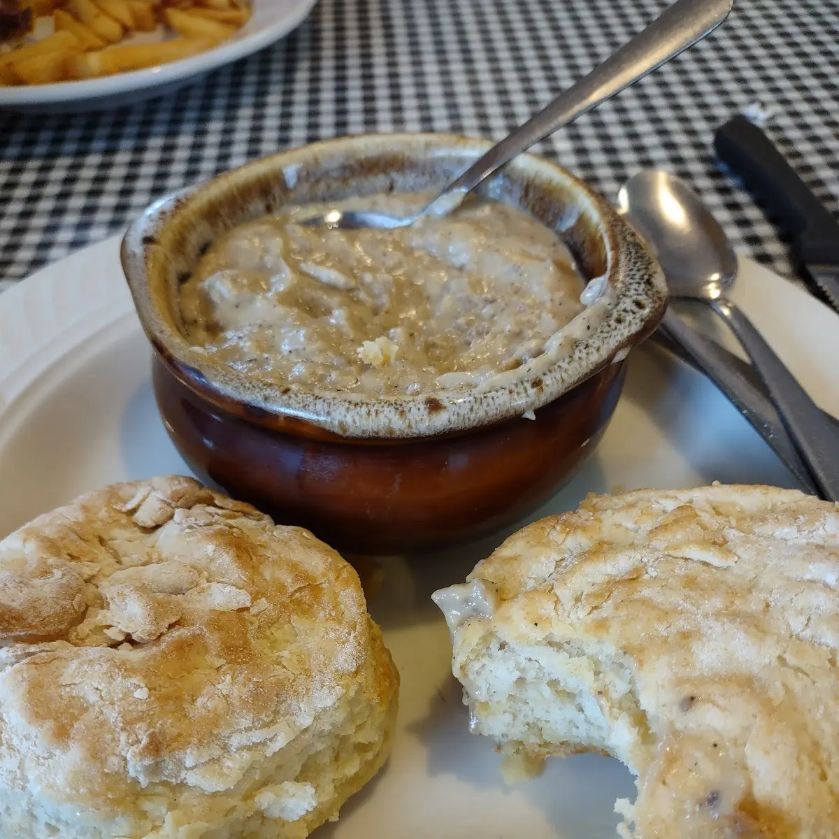 Biscuits and Sausage Gravy