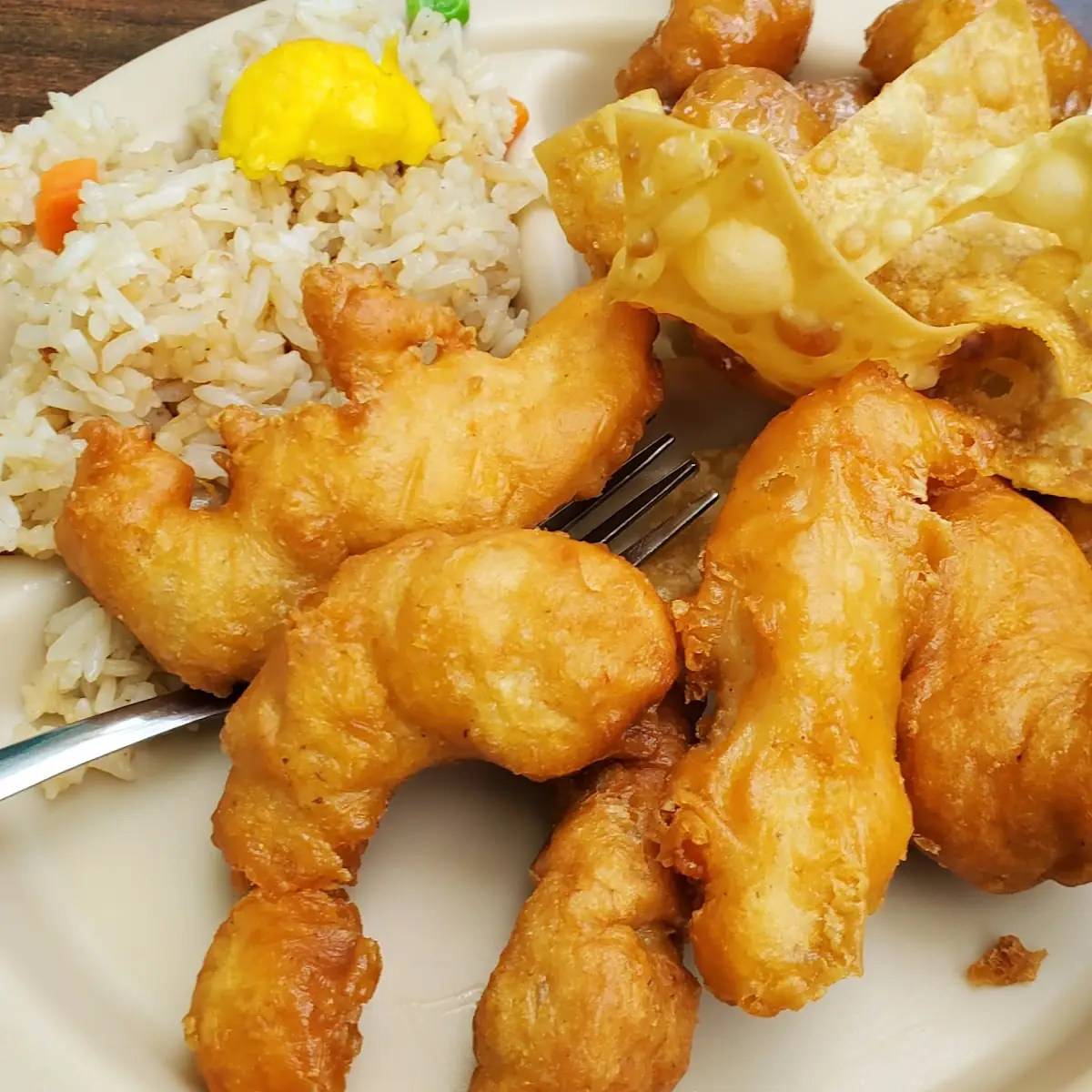 Fried Rice Chicken Nuggets Fried Wonton