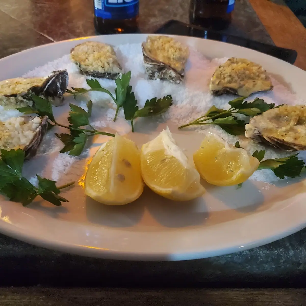 Oysters Rockefeller