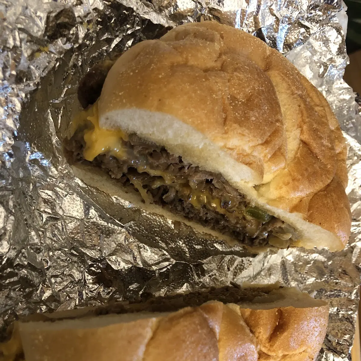 Philly Cheese Steak on a Roll