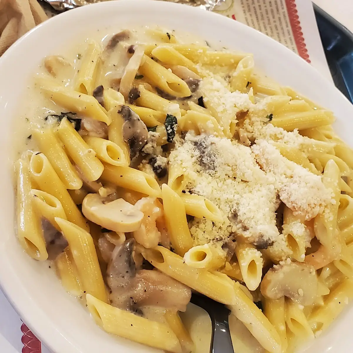 Shrimp Alfredo