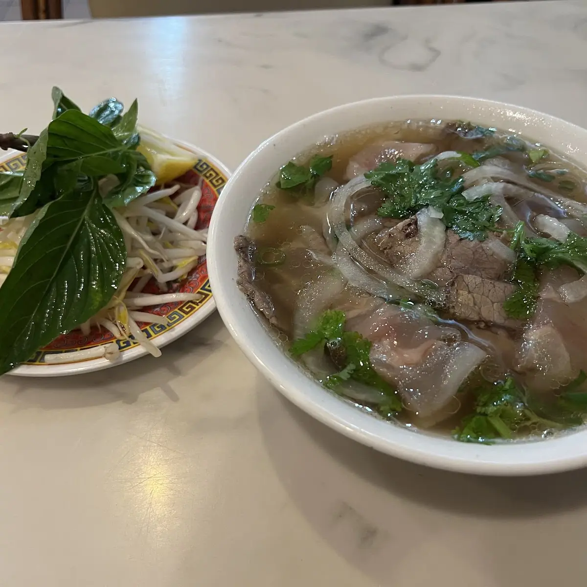 Include a Small Pho Broth With