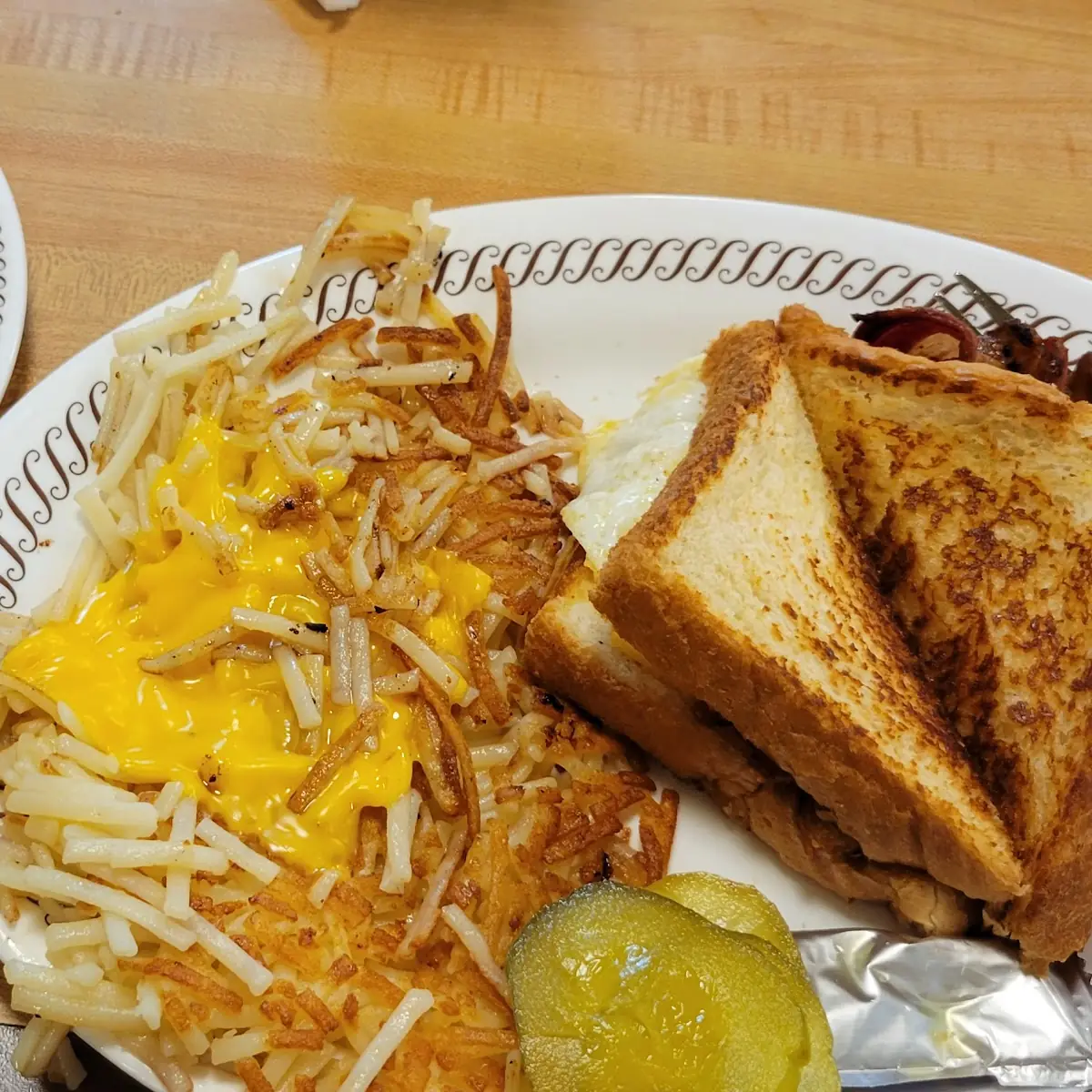 Texas Bacon Egg and Cheese and Chicken Biscuit
