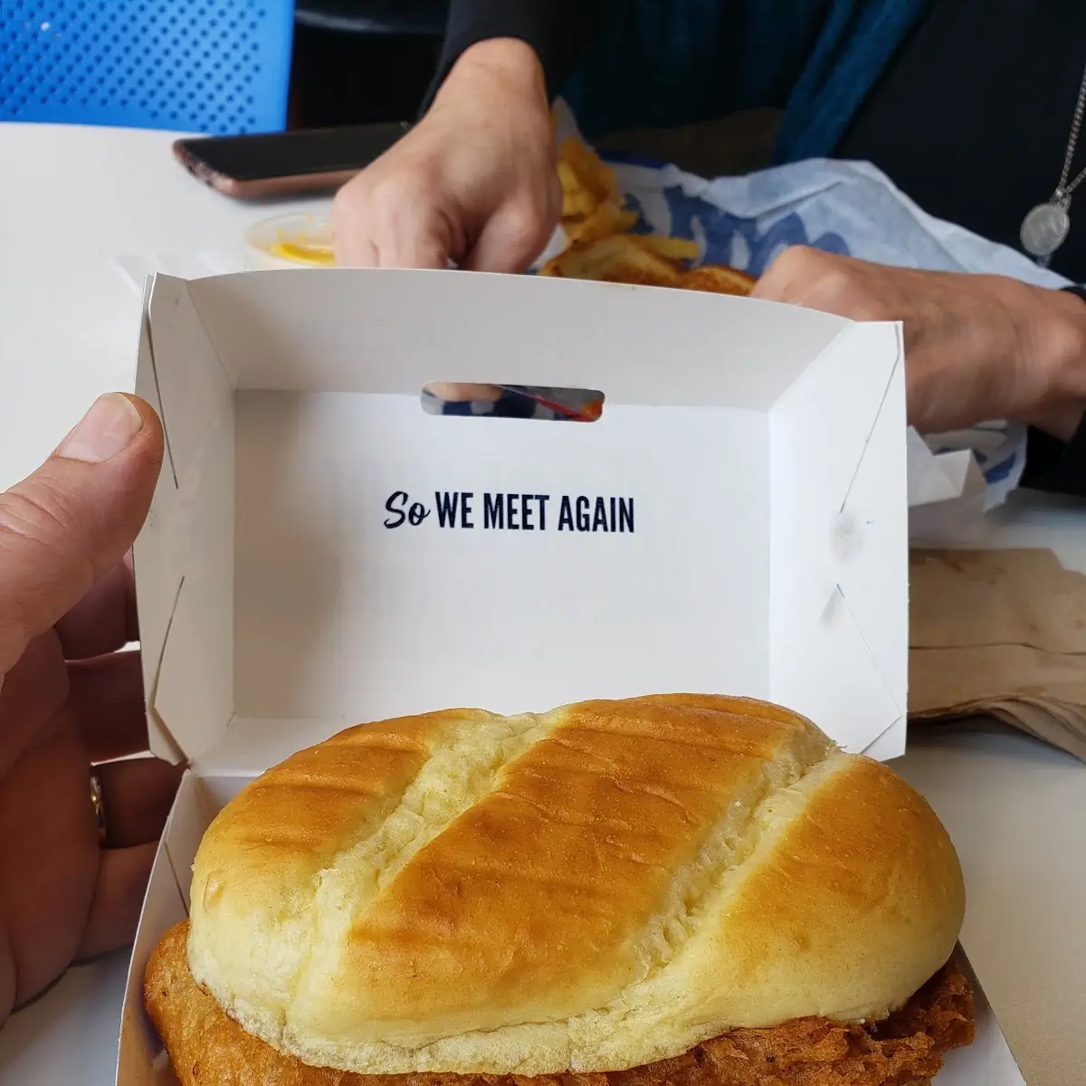 North Atlantic Cod Filet Sandwich