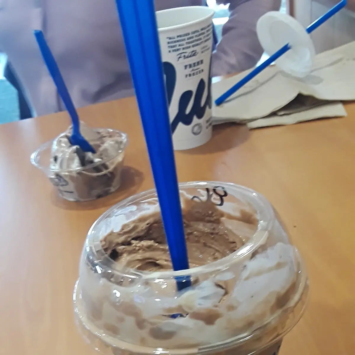 Raspberry Cheesecake Concrete Mixer