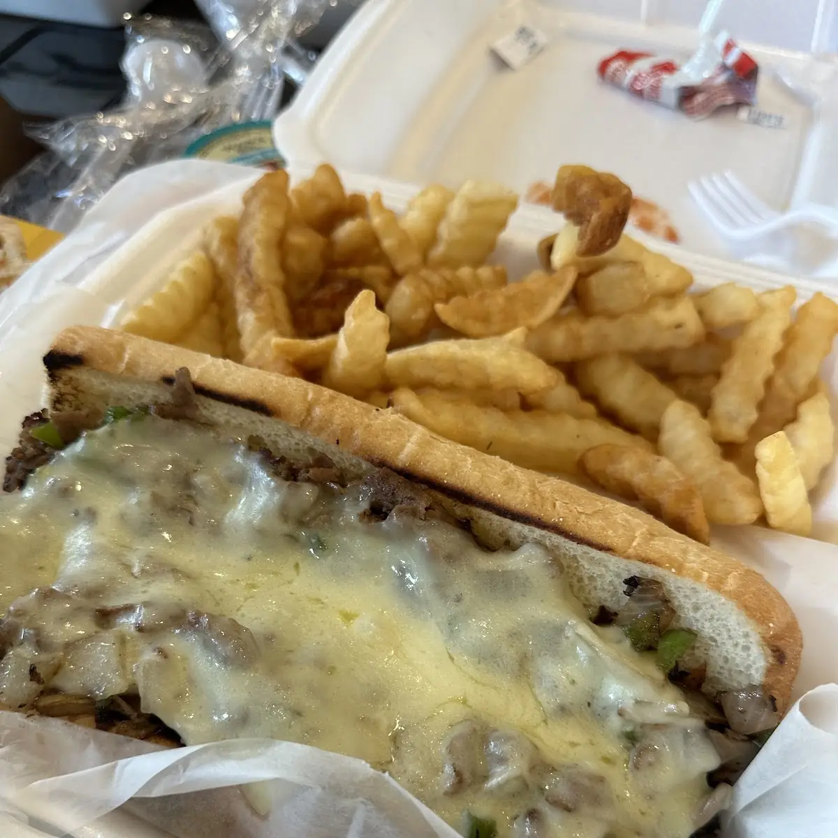 Philly Cheese Steak Egg Rolls