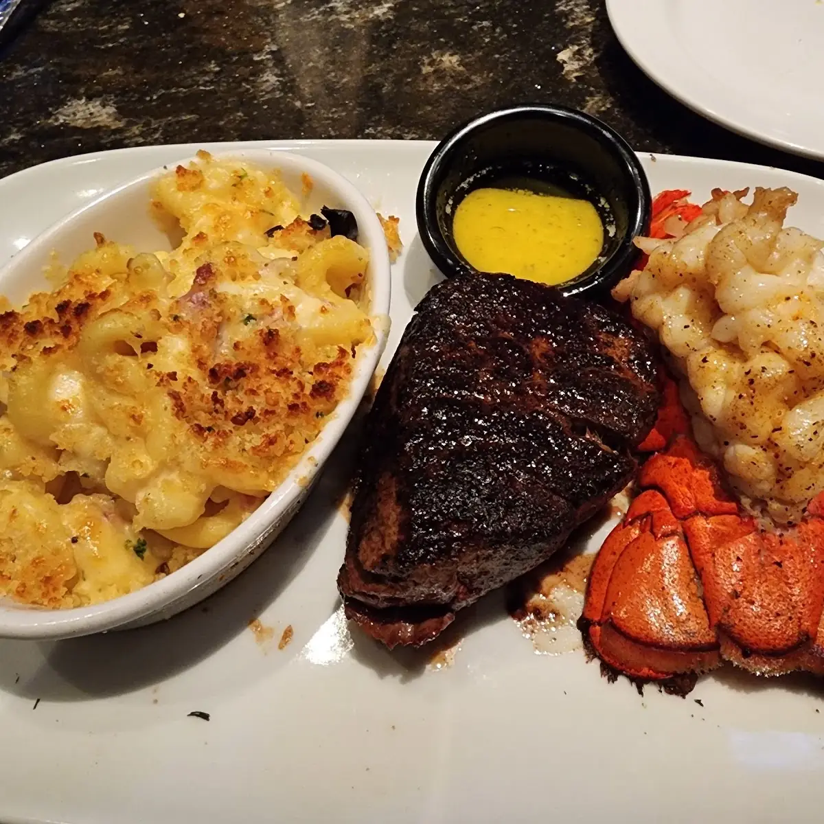 Steak with Lobster Tail
