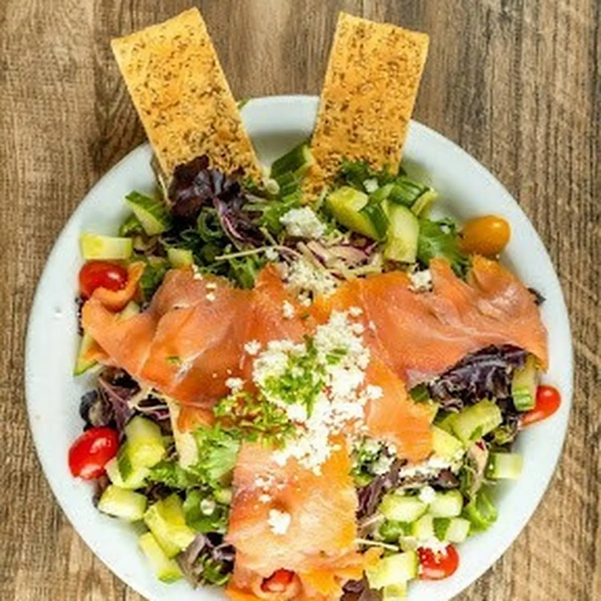 Smoked Salmon Salad