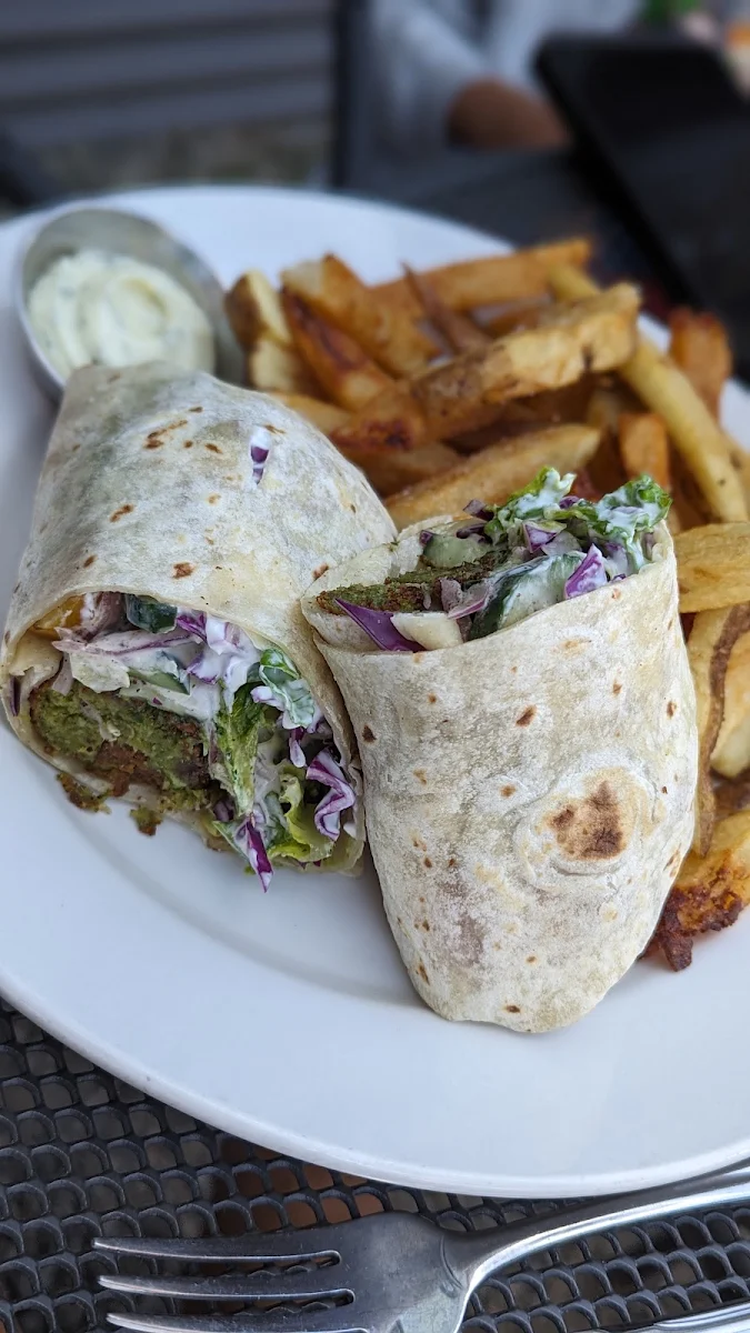 Summer Falafel Deluxe Wrap