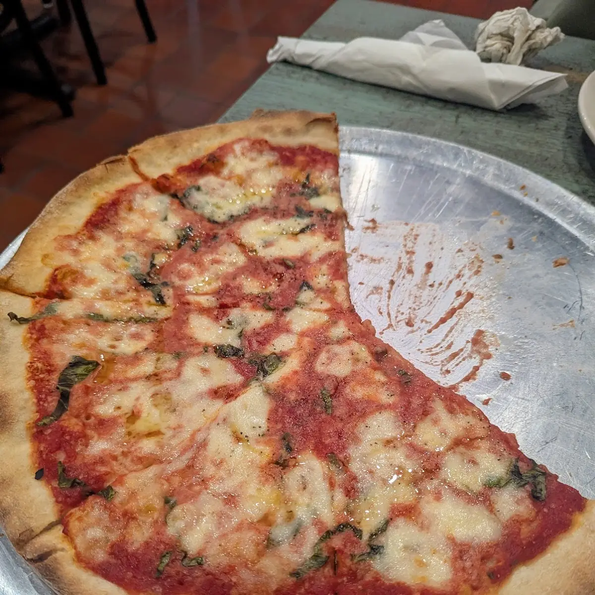 Margherita Pizza with Fresh Basil