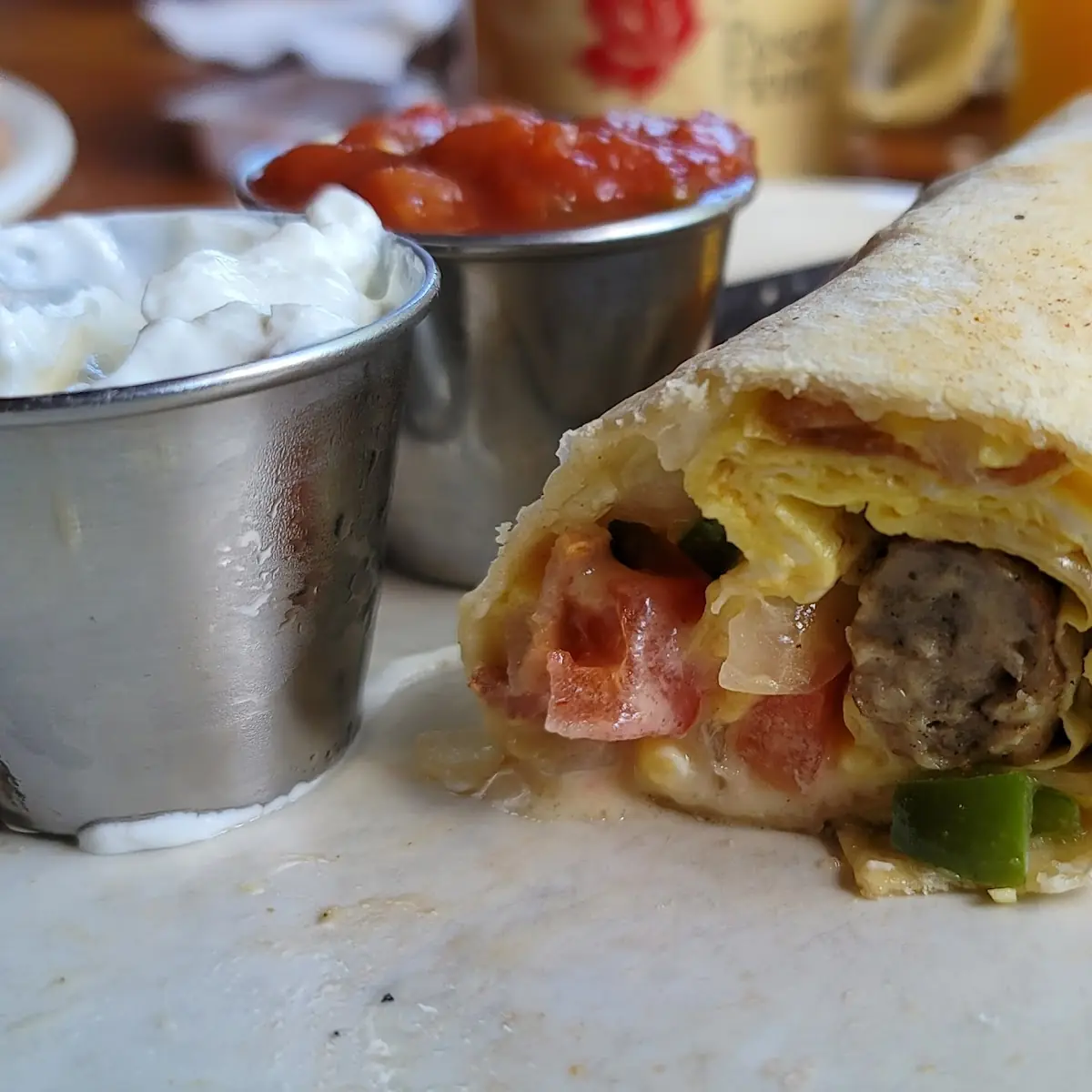 Breakfast Burrito Combo