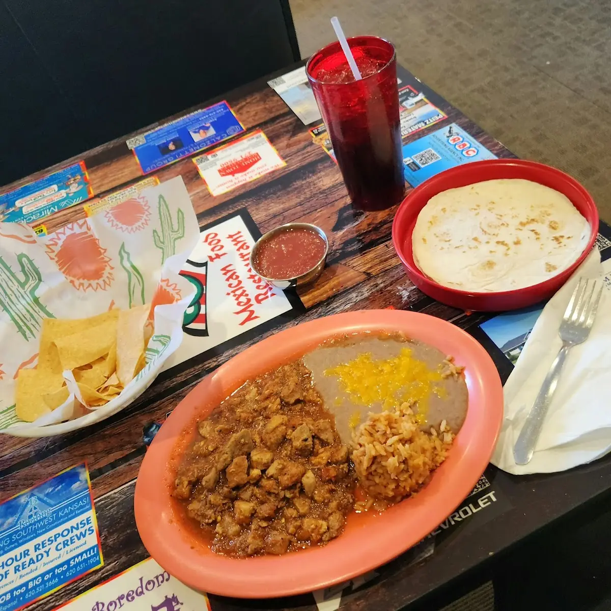 Chile Colorado Plate
