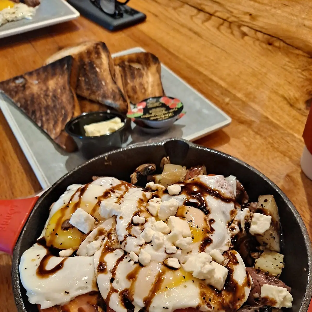 Veggie Skillet with 3 Eggs for 2