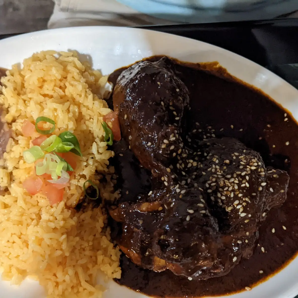 Mole Poblano Con Pollo