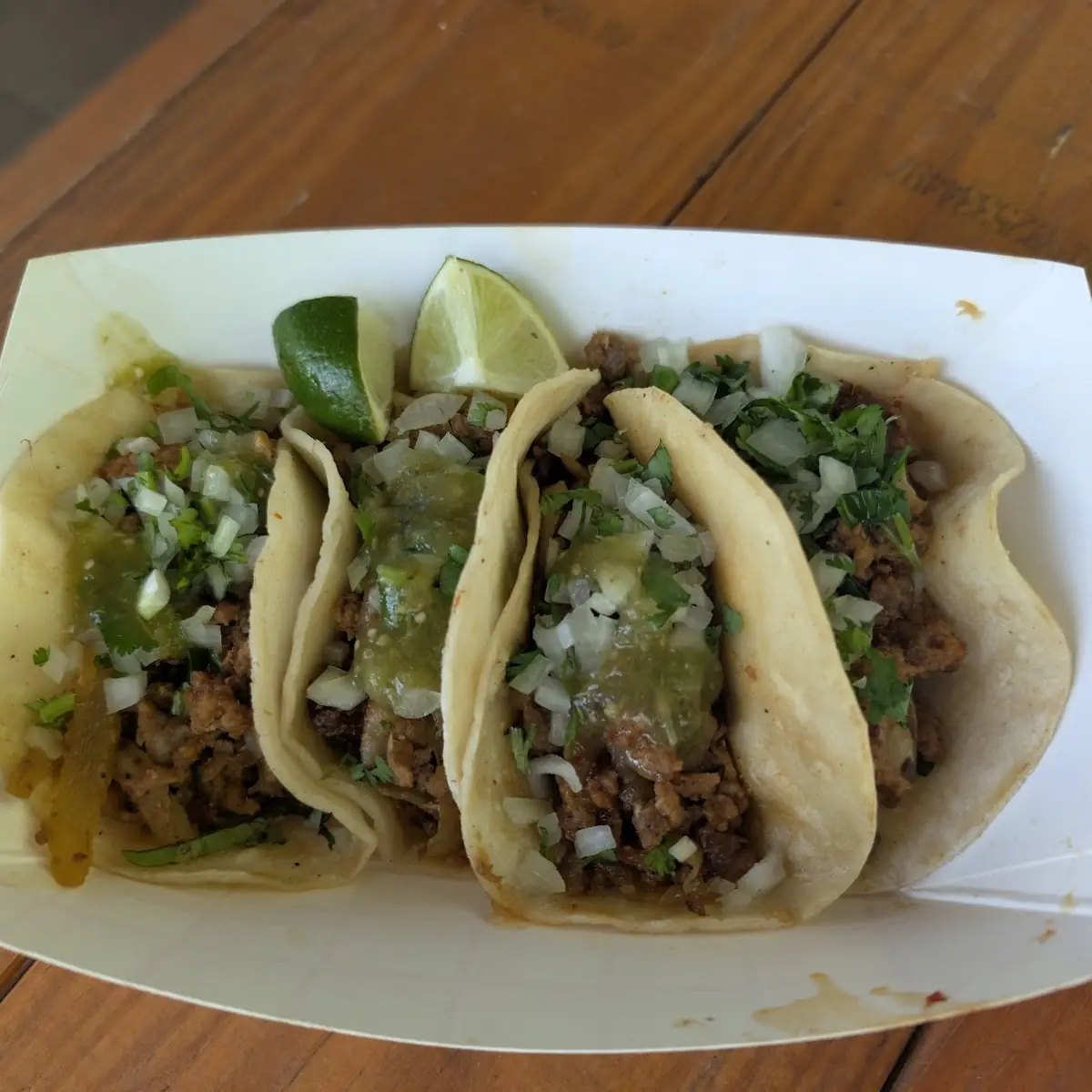 4 Chicken Tacos