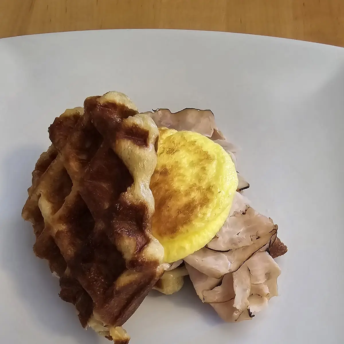 Customized Waffle Sandwich