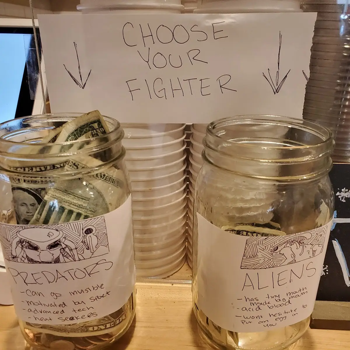 Tip Jar Flair Rotates