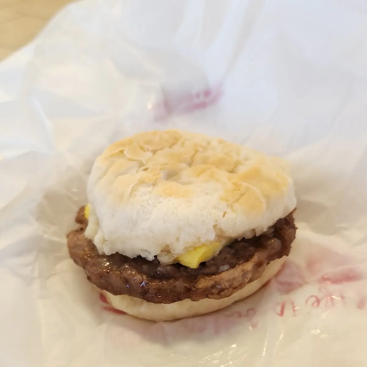Sausage Egg & Cheese Biscuit