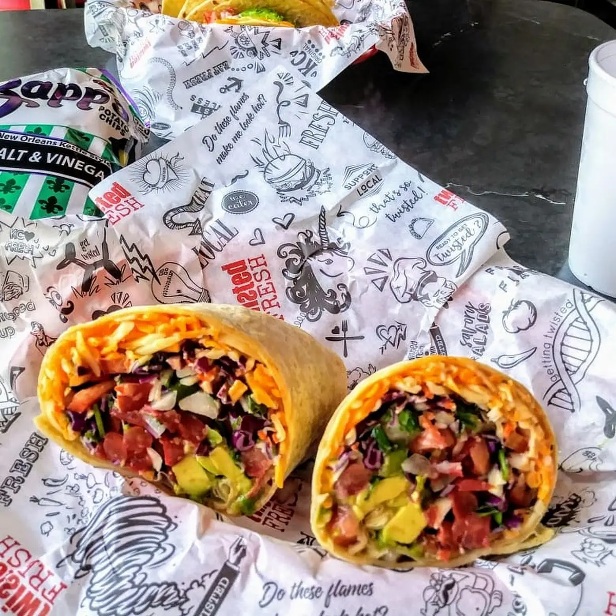 Thai Veggie Wrap