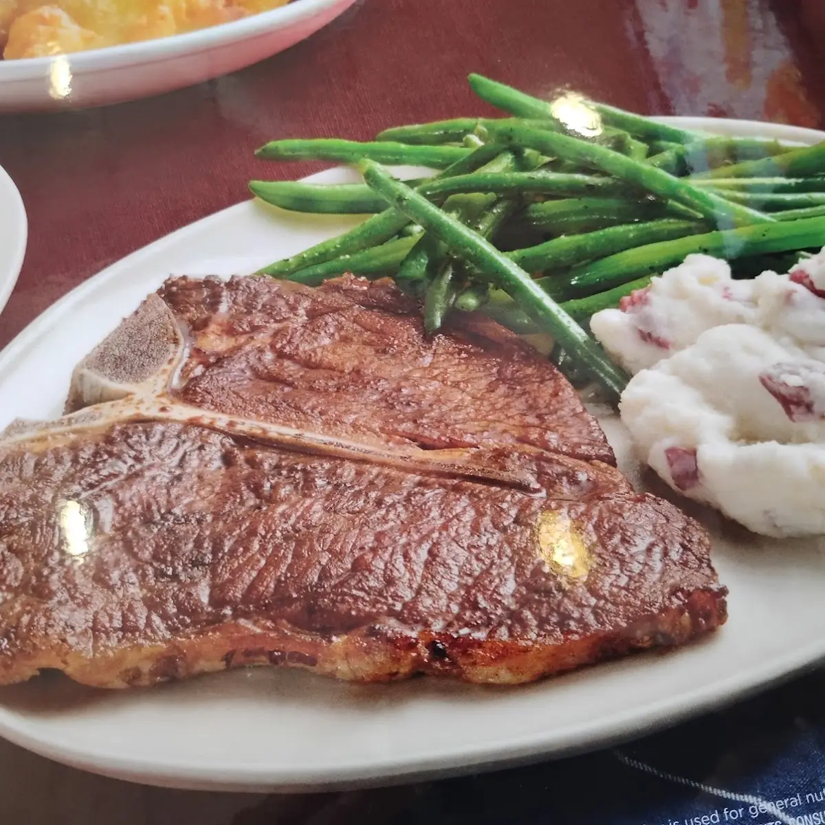 T-Bone Steak & Eggs