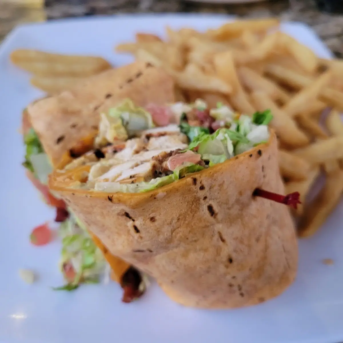 Ahi Tuna Wrap