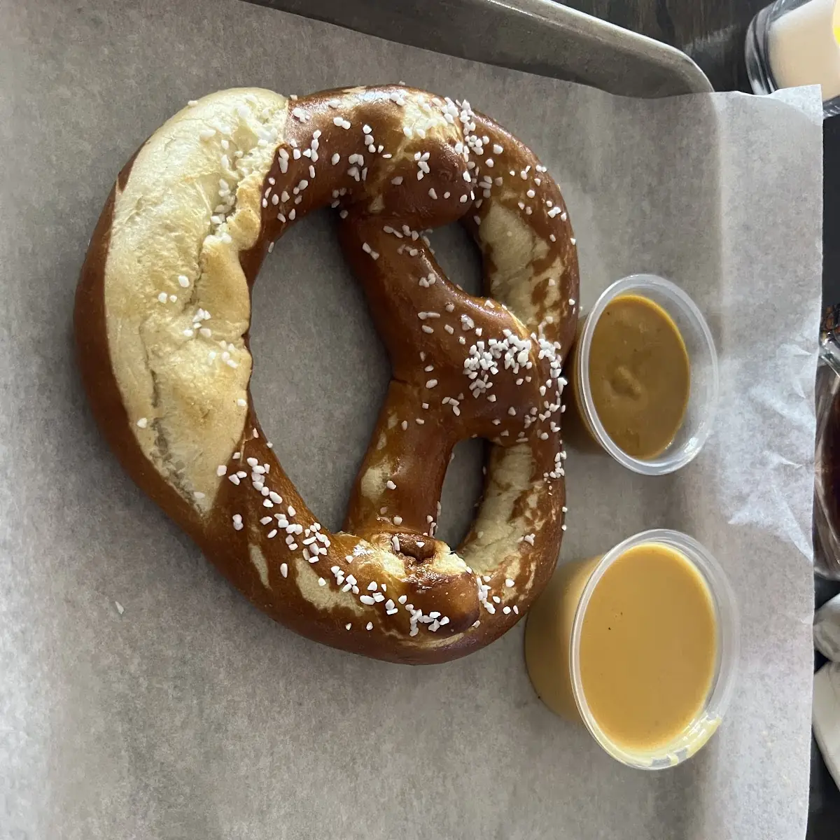 Soft Pretzel with Cheese