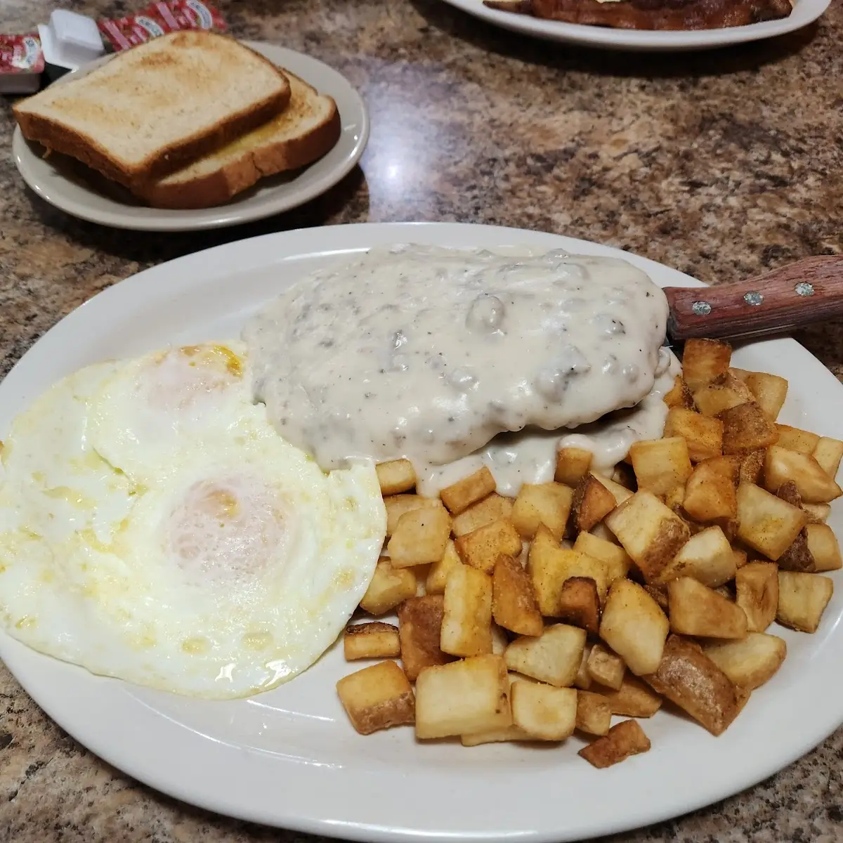 Country Fried Steak Breakfast