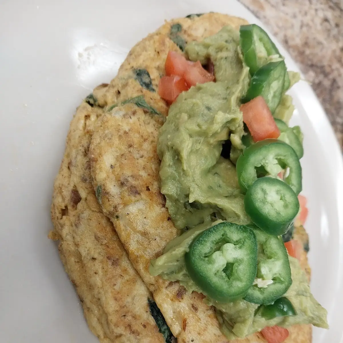 Creamy Jalapeño Omelette